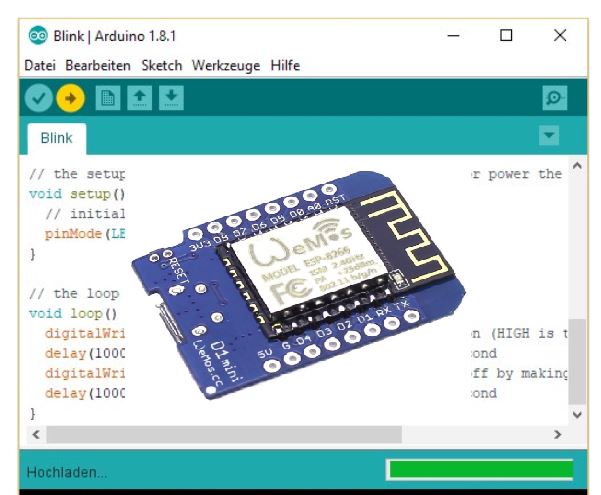 D1 Mini Projektstart