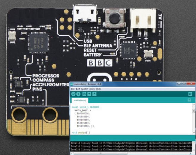 micro:bit with Arduino